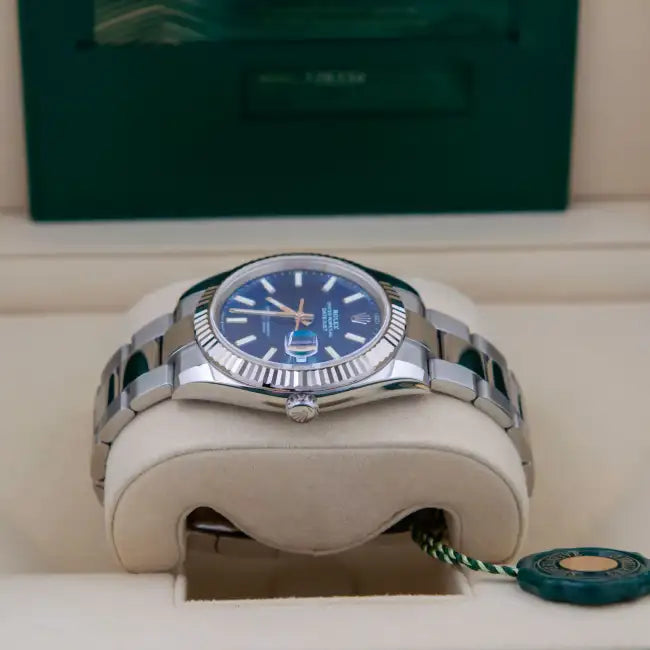 RLX Datejust 41 ‘Blue Index’ Dial Oyster