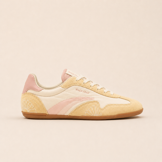 Walkyday - Happy land Beige & Pink