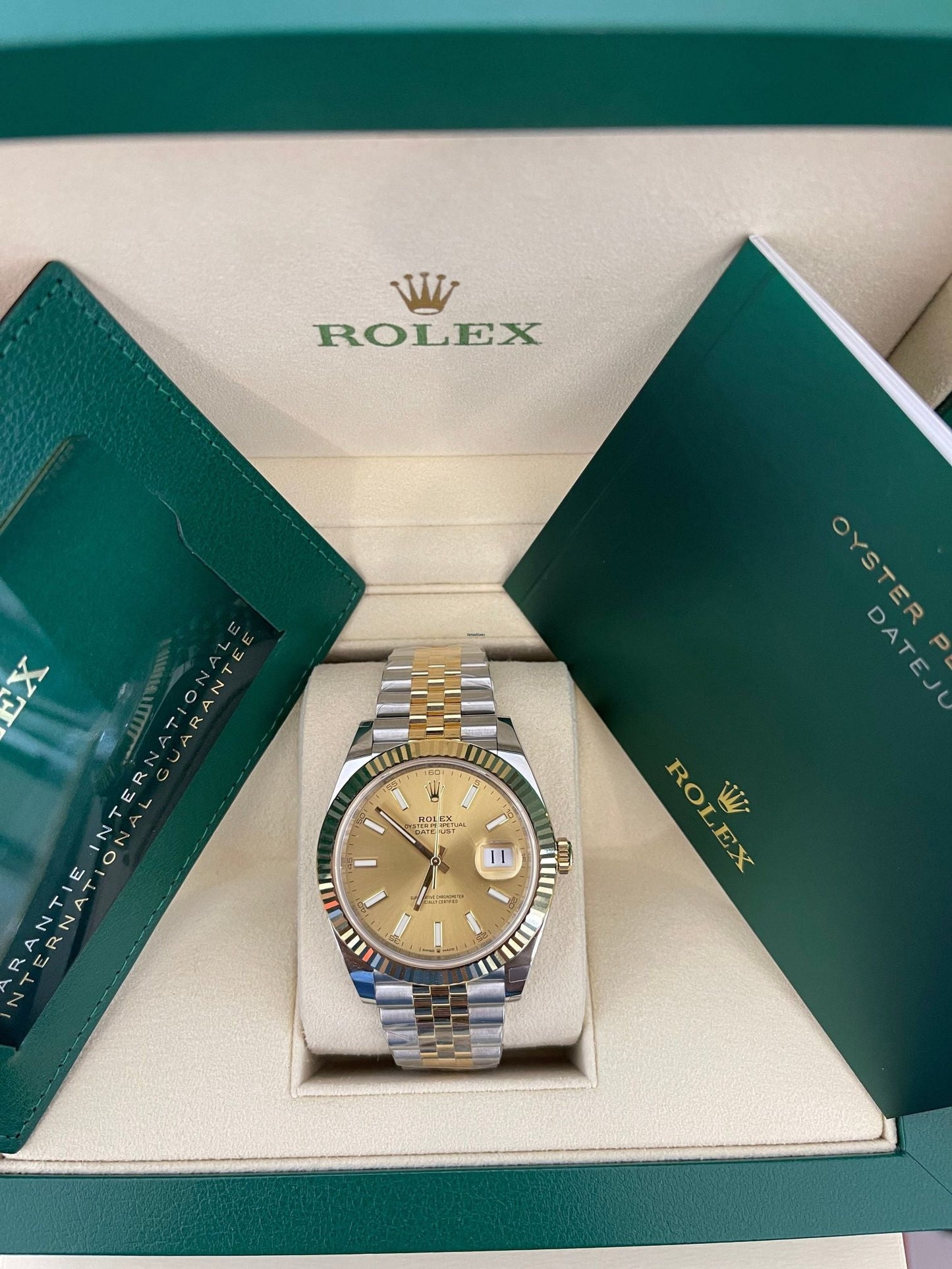 RLX Datejust Champagne