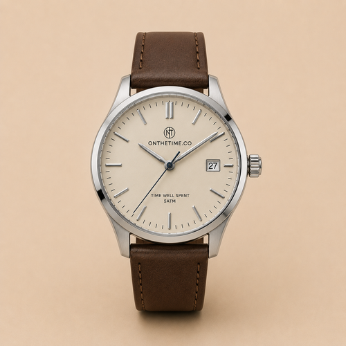 Onthetime - Brown leather
