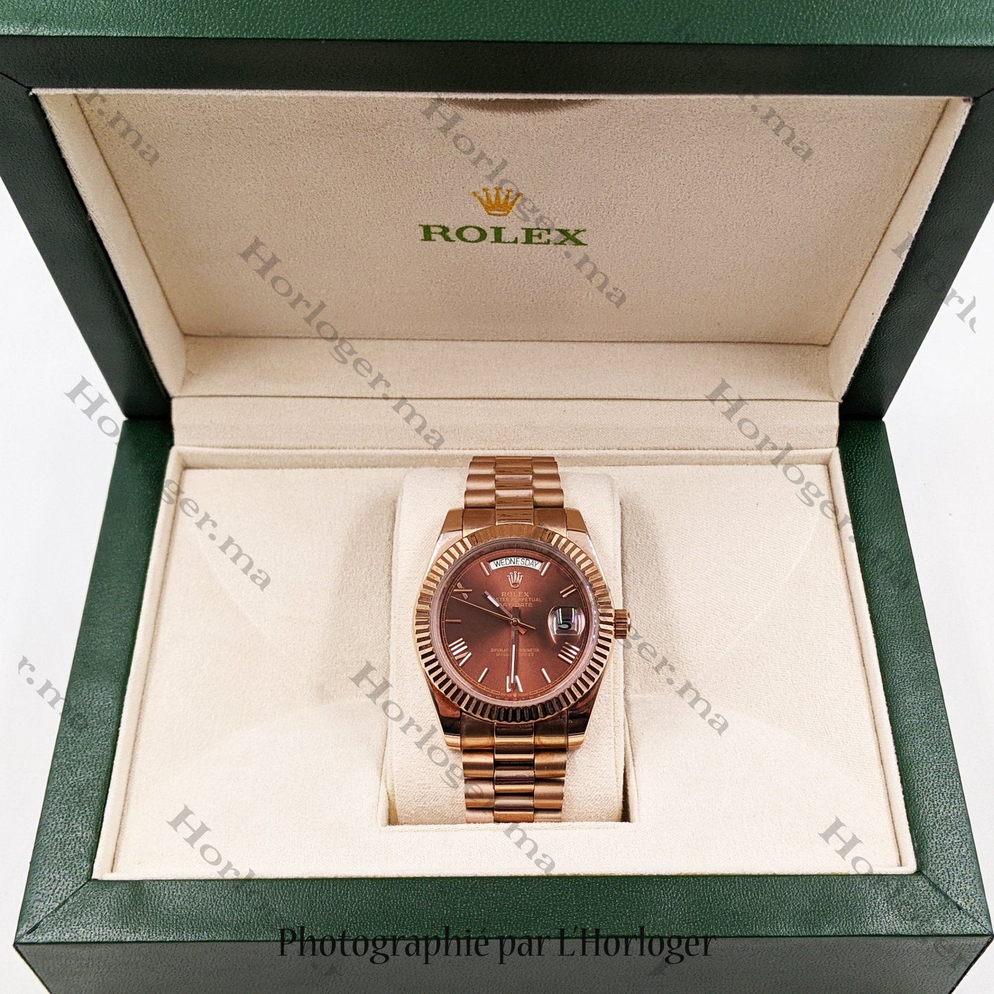 RLX Day-date Chocolat