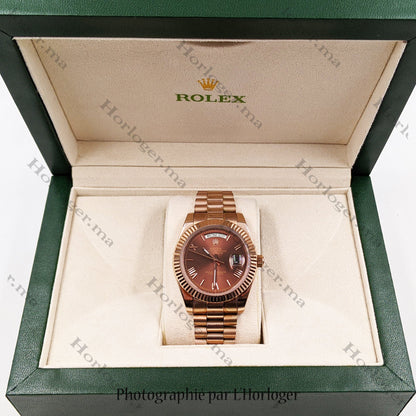 RLX Day-date Chocolat