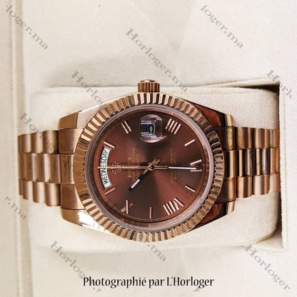 RLX Day-date Chocolat
