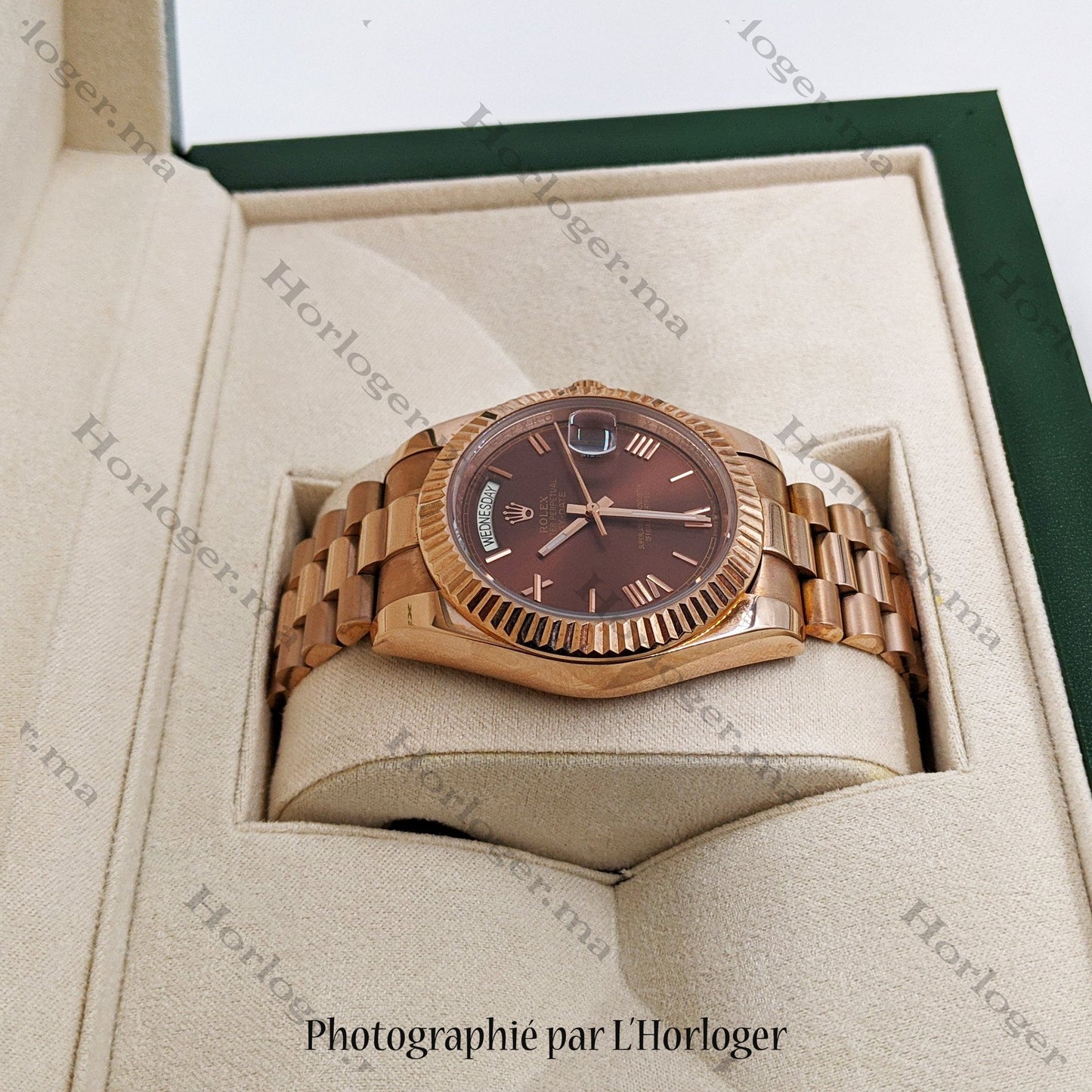 RLX Day-date Chocolat