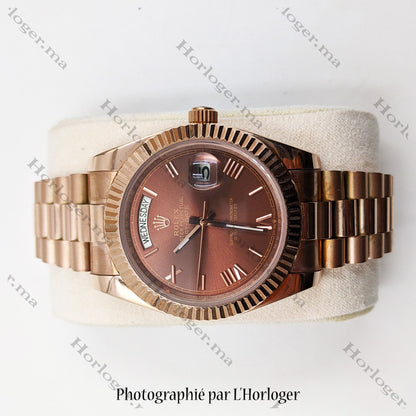 RLX Day-date Chocolat