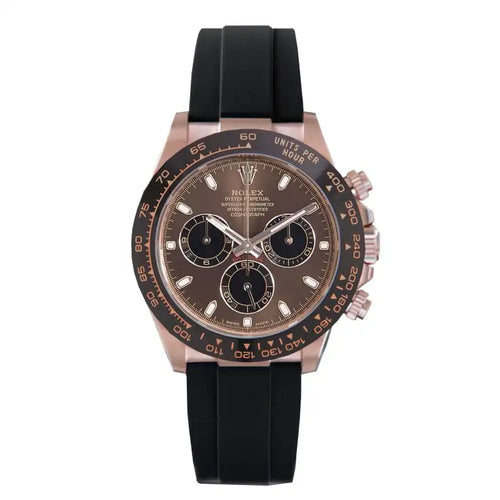 RLX Daytona  Rose Gold with chocolate Dial Black Ceramic Bezel Oyste