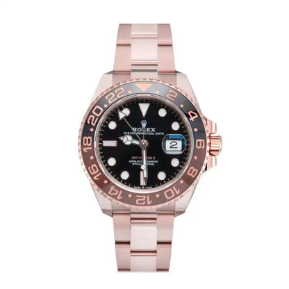 RLX  GMT-Master II ‘Rootbeer’ Everose Gold Oyster